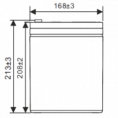 GPL121000A WBR Аккумулятор
