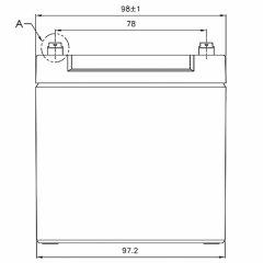 GPL12120 F2 CSB Аккумулятор