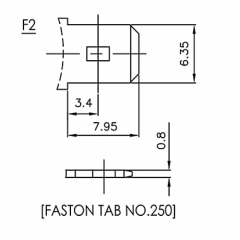 GPL12120 F2 CSB Аккумулятор