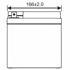 GPL12400 WBR Аккумулятор