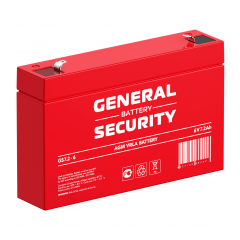 GS7.2-6 GENERAL SECURITY Аккумулятор
