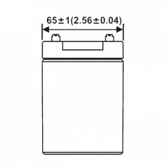 UPS12580 F2 WBR Аккумулятор