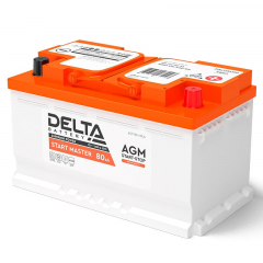 Аккумулятор START MASTER 80 Ah AGM DELTA