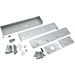 ALM-350FB-G-12/24V (серый) электромагнитный замок ALeko