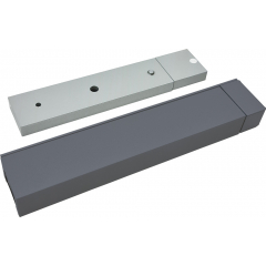 ALM-350FB-G-12/24V (темно-серый) электромагнитный замок ALeko