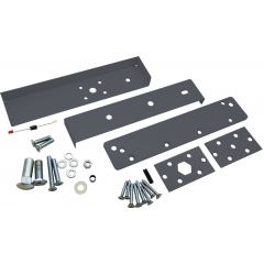 ALM-350FB-G-12/24V (темно-серый) электромагнитный замок ALeko