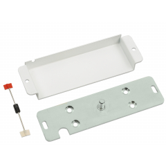 AL-40FU-12V (белый) электромагнитный замок ALer