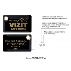Ключ VIZIT-RF7.4