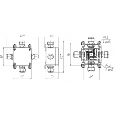 Разветвитель интерфейса RS-485/422 ПР-3М АЯКС