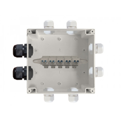 Коробка силовая распределительная IP66 АЯКС-1М, 16 мм2 (150х150х70)