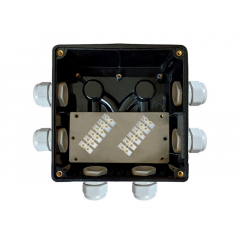 Коробка коммутационная усиленная 183х180х97 Гранд-АЯКС IP67/IP66,  PUSH-IN