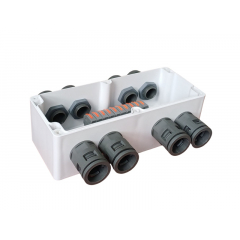 КСП-15 АЯКС IP66 (без кабельных вводов, глухая) с прозрачной крышкой