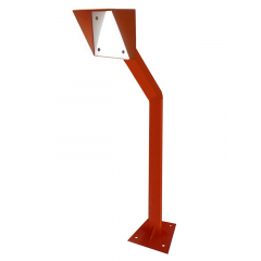 Стойка для считывателя Аякс 150х150 мм, оранжевая, Базовая, наклонная