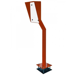 Стойка для считывателя Аякс 300х400 мм, настенная , черная