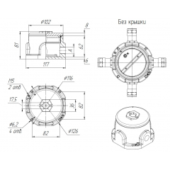 Коробка подводная IP68 АЯКС исп.01