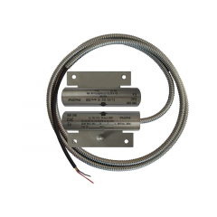 Извещатели охранные точечные магнитоконтактные взрывозащищённые Ех ИО102 N исп.300 с магнитом М-200, с постоянно присоединенным кабелем в металлорукаве 
маркировка 1Ex db IIC T6...Т5 Gb Х/ РВ Ex db I Mb Х