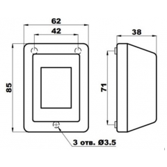 Источник питания АЯКС 220/24-1,5А IP67