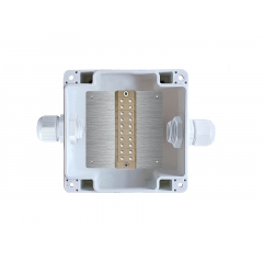Коробка распределительная наружная герметичная КРН-12 Wago IP68 110х110х60 АЯКС