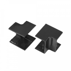 Внутренний угол 40х16 чёрный (4 шт/комп) Промрукав