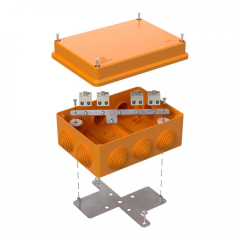 Коробка огнестойкая для о/п 40-0310-FR1.5-8 Е15-Е120 RAL2003 150х110х70 (6 шт/кор) Промрукав