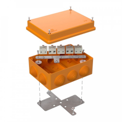 Коробка огнестойкая для о/п 40-0310-FR1.5-10 Е15-Е120 RAL2003 150х110х70 (6 шт/кор) Промрукав