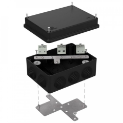 Коробка огнестойкая для о/п 40-0310-FR6.0-6 Е15-Е120 RAL9005 150х110х70 (6 шт/кор) Промрукав