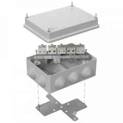 Коробка огнестойкая для о/п 40-0310-FR6.0-10 Е15-Е120 RAL7035 150х110х70 (6 шт/кор) Промрукав