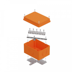 Коробка огнестойкая для о/п 40-0351-FR6.0-10 E15-E120 RAL2003 150х110х90 (6 шт/кор) Промрукав