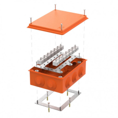 Коробка огнестойкая для о/п 40-0320-FR6.0-28 Е15-Е120 RAL2003 200х150х75 (5 шт/кор) Промрукав