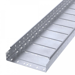 Лоток перфорированный Профи INOX (AISI 316) 300х80х3000 (1,2 мм) (6 м/уп) Промрукав