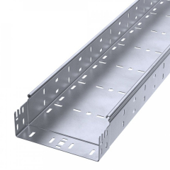 Лоток перфорированный Профи INOX (AISI 316) 200х80х3000 (1,2 мм) (6 м/уп) Промрукав