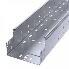 Лоток перфорированный Профи INOX (AISI 316) 150х100х3000 (1,2 мм) (6 м/уп) Промрукав