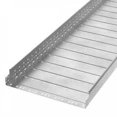 Лоток перфорированный Профи INOX (AISI 304) 600х100х3000 (1,0 мм) (6 м/уп) Промрукав