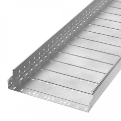 Лоток перфорированный Профи INOX (AISI 304) 500х100х6000 (1,0 мм) (12 м/уп) Промрукав