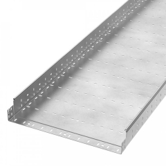 Лоток перфорированный Профи INOX (AISI 304) 600х100х6000 (1,5 мм) (12 м/уп) Промрукав