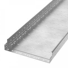 Лоток перфорированный Профи INOX (AISI 304) 500х100х6000 (1,5 мм) (12 м/уп) Промрукав