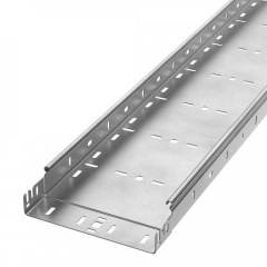 Лоток перфорированный Профи INOX (AISI 304) 200х50х3000 (1,5 мм) (6 м/уп) Промрукав