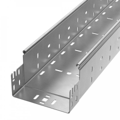 Лоток перфорированный Профи INOX (AISI 304) 150х100х6000 (1,0 мм) (12 м/уп) Промрукав