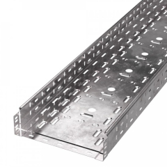 Лоток перфорированный Стандарт 300х80х2000 (0,8 мм) (4 м/уп) Промрукав