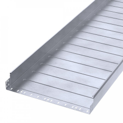 Лоток неперфорированный Профи INOX (AISI 316) 600х100х6000 (1,0 мм) (12 м/уп) Промрукав