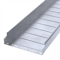 Лоток неперфорированный Профи INOX (AISI 316) 400х100х6000 (1,2 мм) (12 м/уп) Промрукав