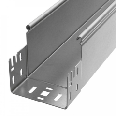 Лоток неперфорированный Профи INOX (AISI 304) 100х100х3000 (1,0 мм) (6 м/уп) Промрукав
