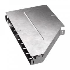 Переходник левый с крышкой Стандарт 500х300х50 (0,8 мм) Промрукав