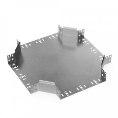 Ответвитель Х-образный Профи INOX (AISI 304) 300х100 (1,0 мм) Промрукав