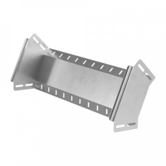 Угол вертикальный внешний 90 градусов Стандарт INOX (AISI 304) 600х100 (0,8 мм) Промрукав