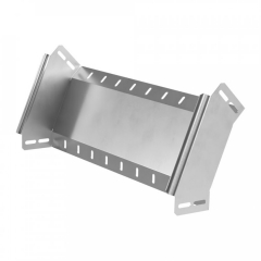 Угол вертикальный внешний 45 градусов Стандарт INOX (AISI 304) 500х80 (0,8 мм) Промрукав