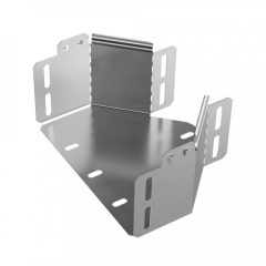 Переходник симметричный Стандарт INOX (AISI 304) 200х100х100 (0,7 мм) Промрукав
