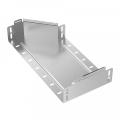 Переходник правый Стандарт INOX (AISI 304) 400х300х80 (0,8 мм) Промрукав