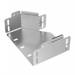 Переходник правый Стандарт INOX (AISI 304) 200х150х80 (0,7 мм) Промрукав