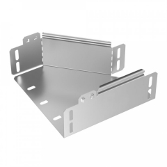Переходник правый Стандарт INOX (AISI 304) 200х100х80 (0,7 мм) Промрукав